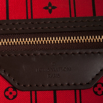 Louis Vuitton Damier Ebene Neverfull MM 6 of 9