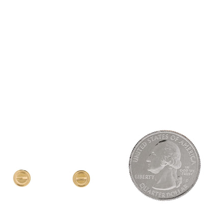 Cartier 18K Yellow Gold LOVE Earrings 2 of 5