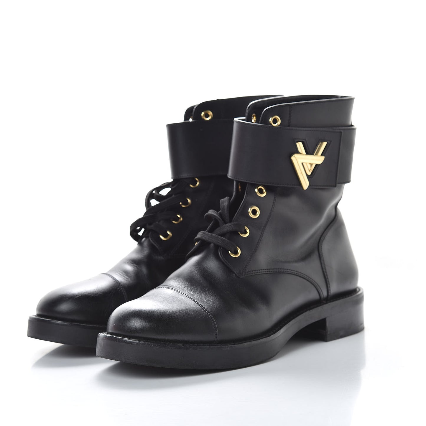 Calfskin Wonderland Ranger Boots 39 Black