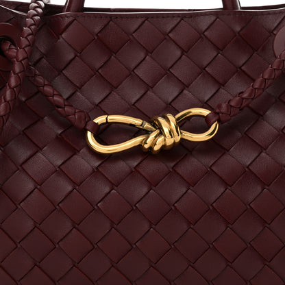 Bottega Veneta Nappa Intrecciato Small Andiamo Shoulder Bag Barolo 8 of 10