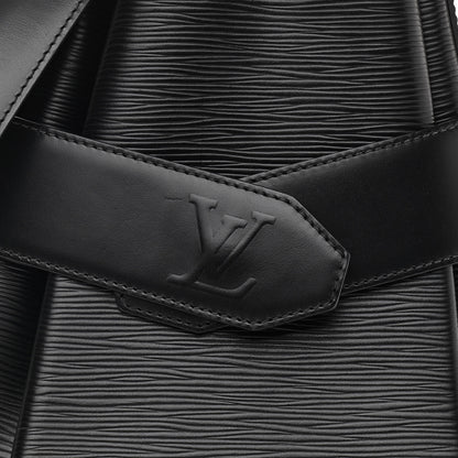 Louis Vuitton Epi Sac D'Epaule Black 6 of 9