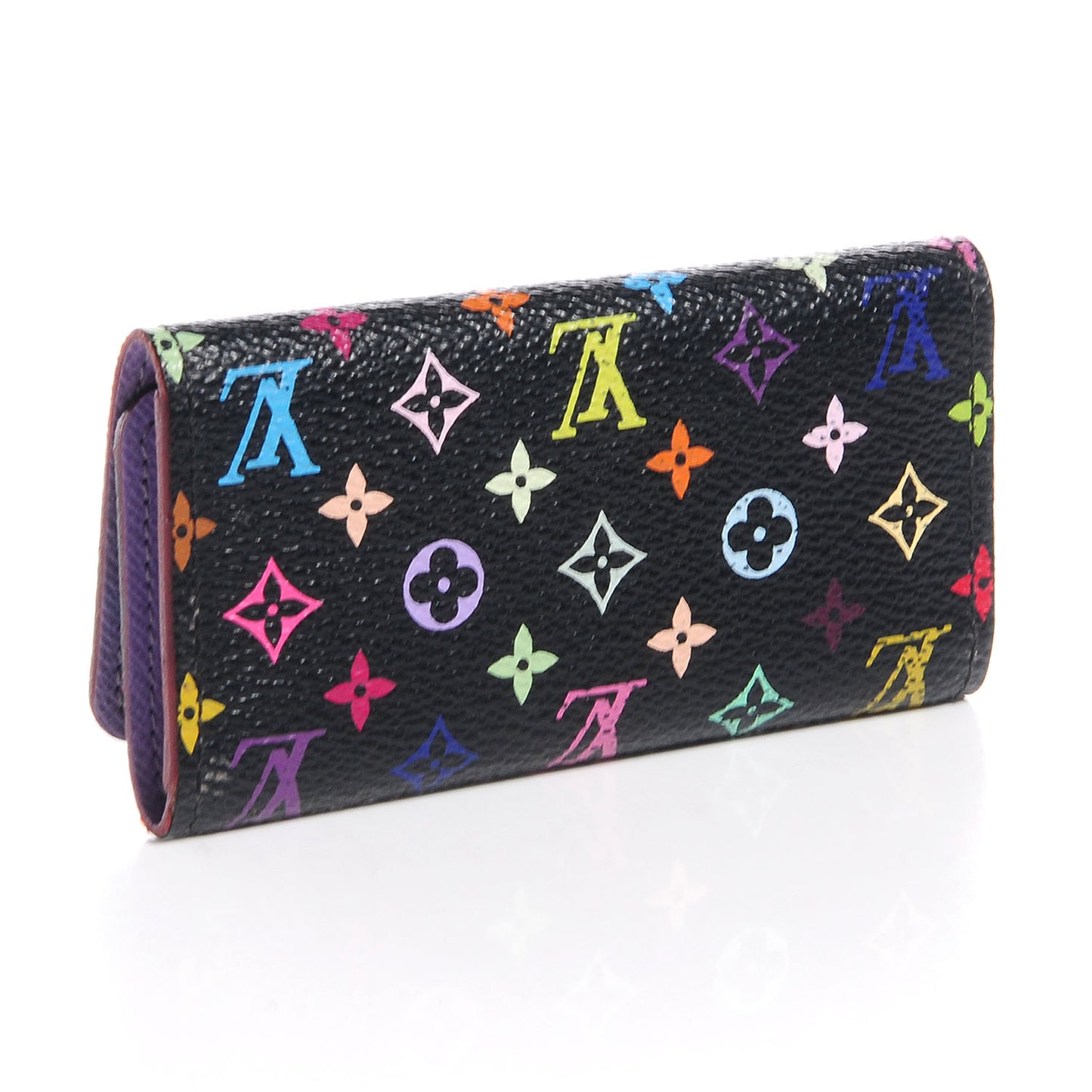 Monogram Multicolor Multicles 4 Key Holder Violet