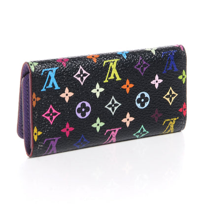 Louis Vuitton Monogram Multicolor Multicles 4 Key Holder Violet 3 of 7