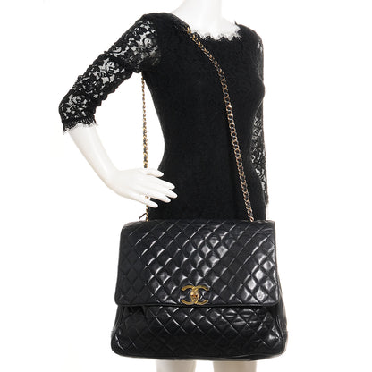 Chanel Lambskin Messenger Flap Black 2 of 10