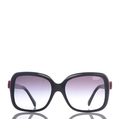 Chanel Acetate CC Bow Sunglasses 5171 Black Red 2 of 7