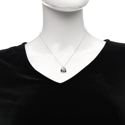 Tiffany Sterling Silver Signature X Pendant Necklace 2 of 7
