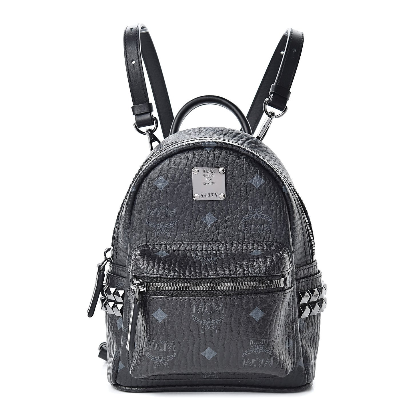 Visetos Studded X-Mini Bebe Boo Backpack Black