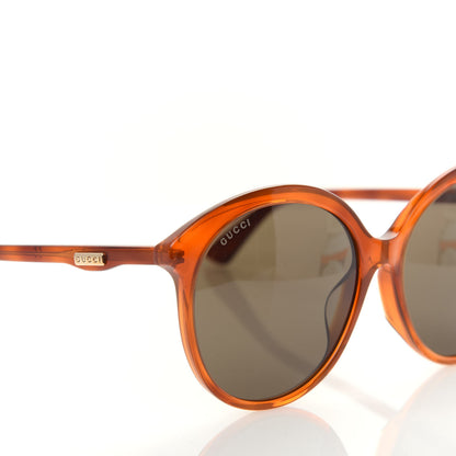 Gucci Acetate GG Sunglasses GG0257S Havana 7 of 8