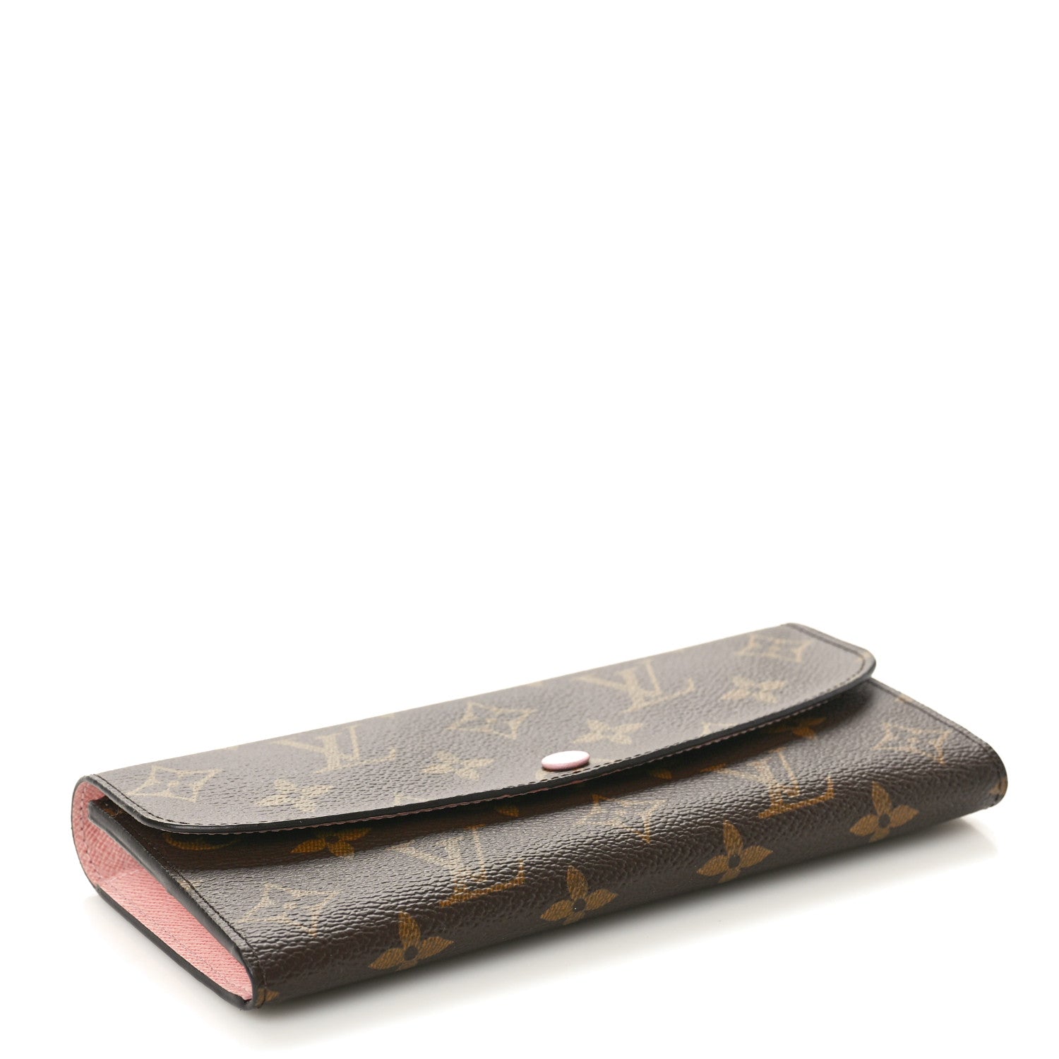 Louis Vuitton Monogram Emilie Wallet Rose Ballerine 3 of 7