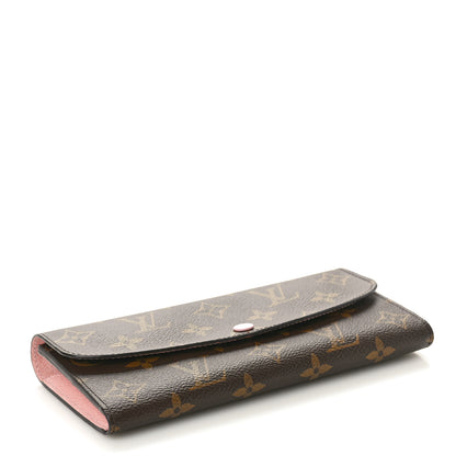Louis Vuitton Monogram Emilie Wallet Rose Ballerine 3 of 7
