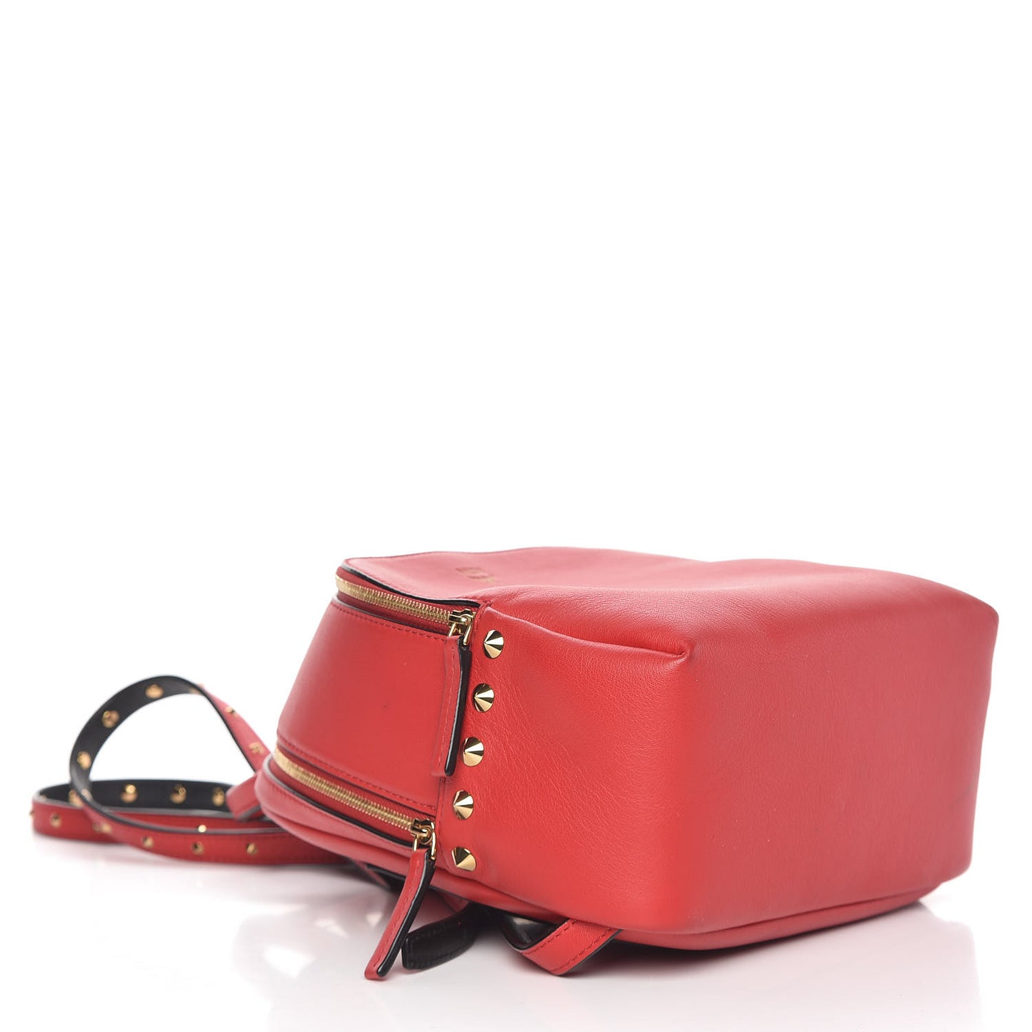 Calfskin Mini Duchess Polke Studs Backpack Red