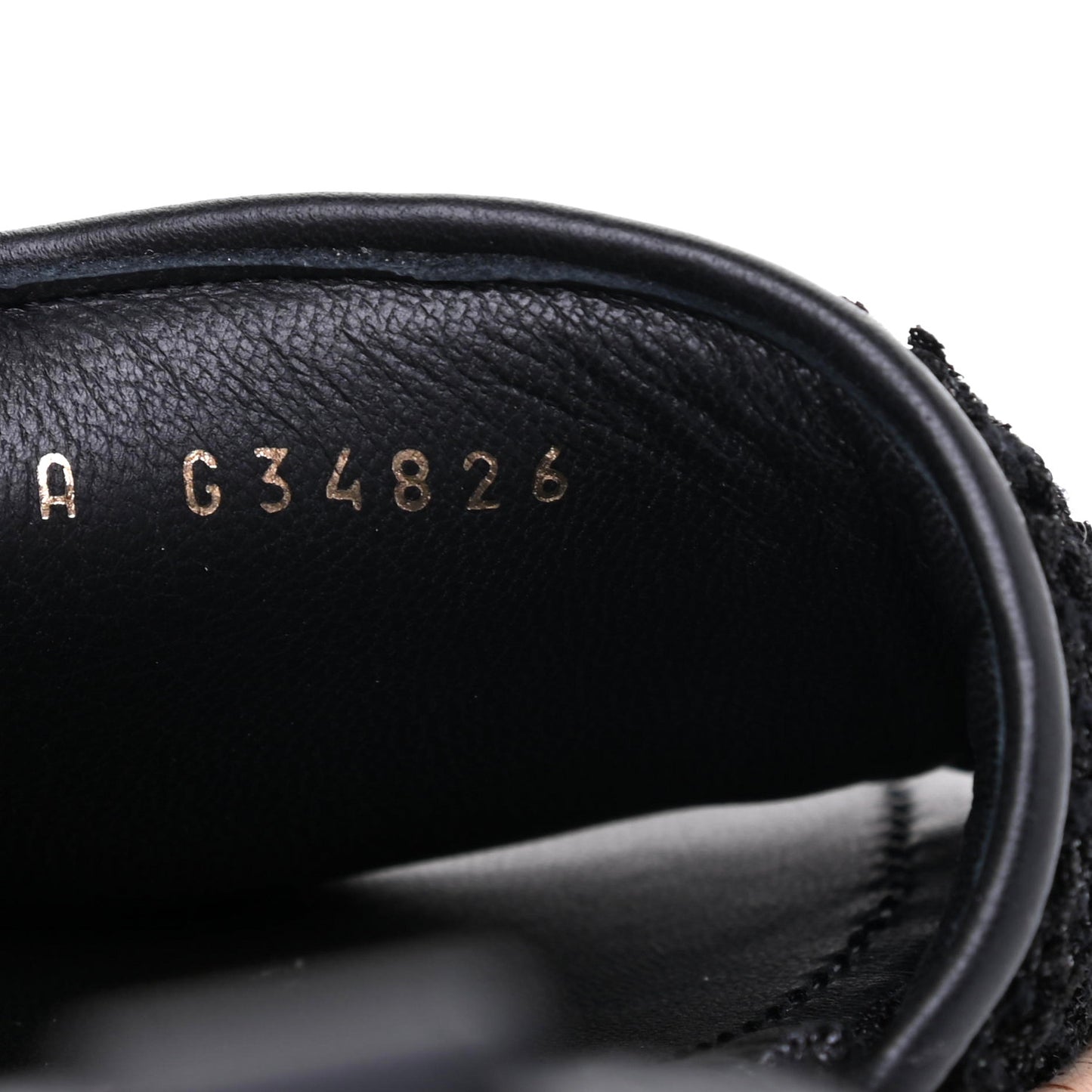 Tweed Cork CC Chain Mule Sandal 39.5 Black