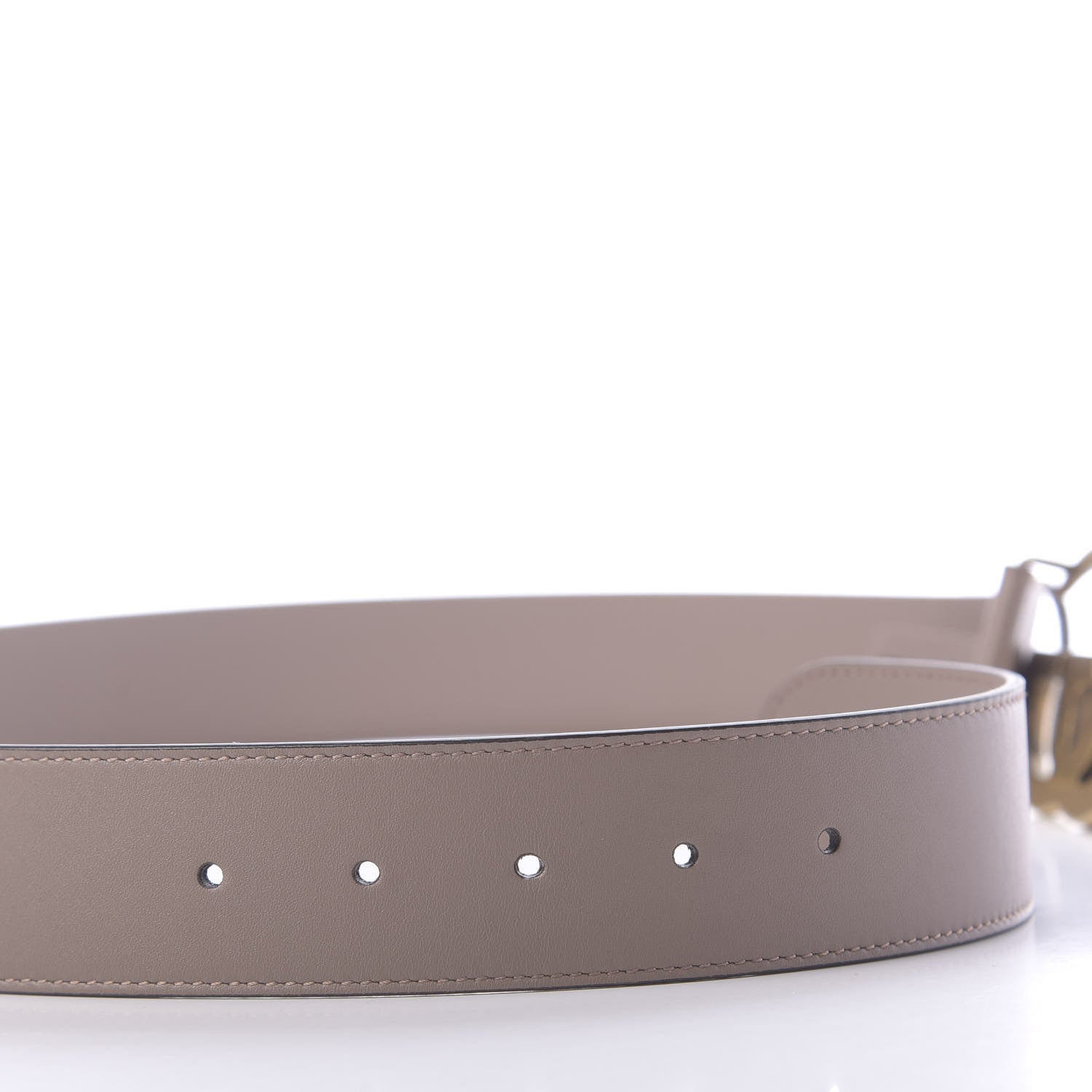 Gucci Calfskin Double G 40mm Belt 85 34 Porcelain Rose 4 of 7