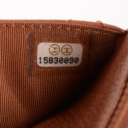 Chanel Caviar Quilted Wallet On Chain WOC Light Brown 7 of 8