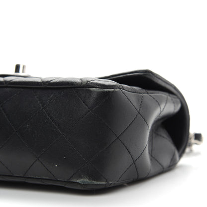 Chanel Lambskin Quilted Mini Rectangular Flap Black 9 of 10