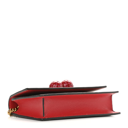 Gucci GG Supreme Monogram Mini Cherry Chain Bag 4 of 8