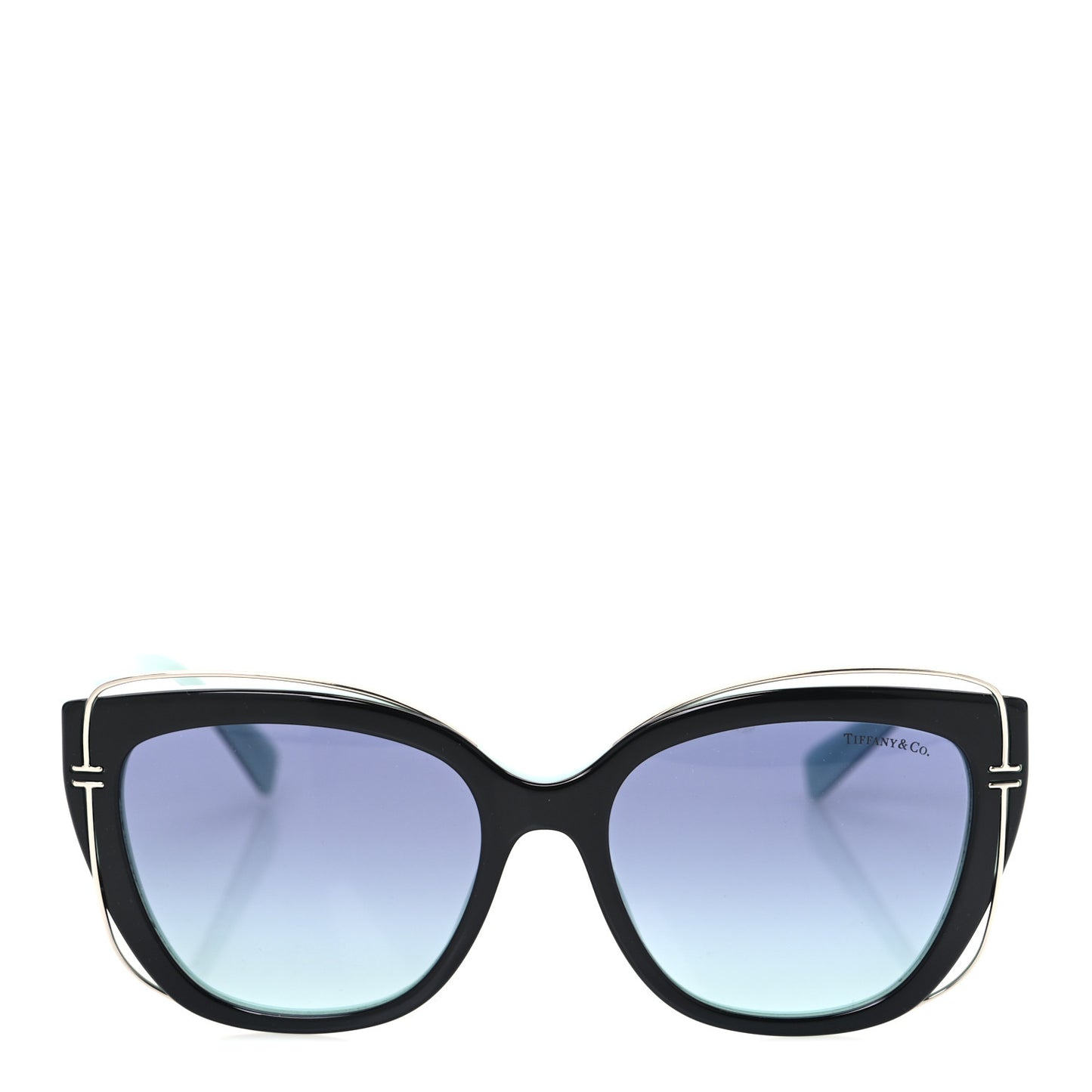 Acetate Metal TF4148 Sunglasses Black Blue