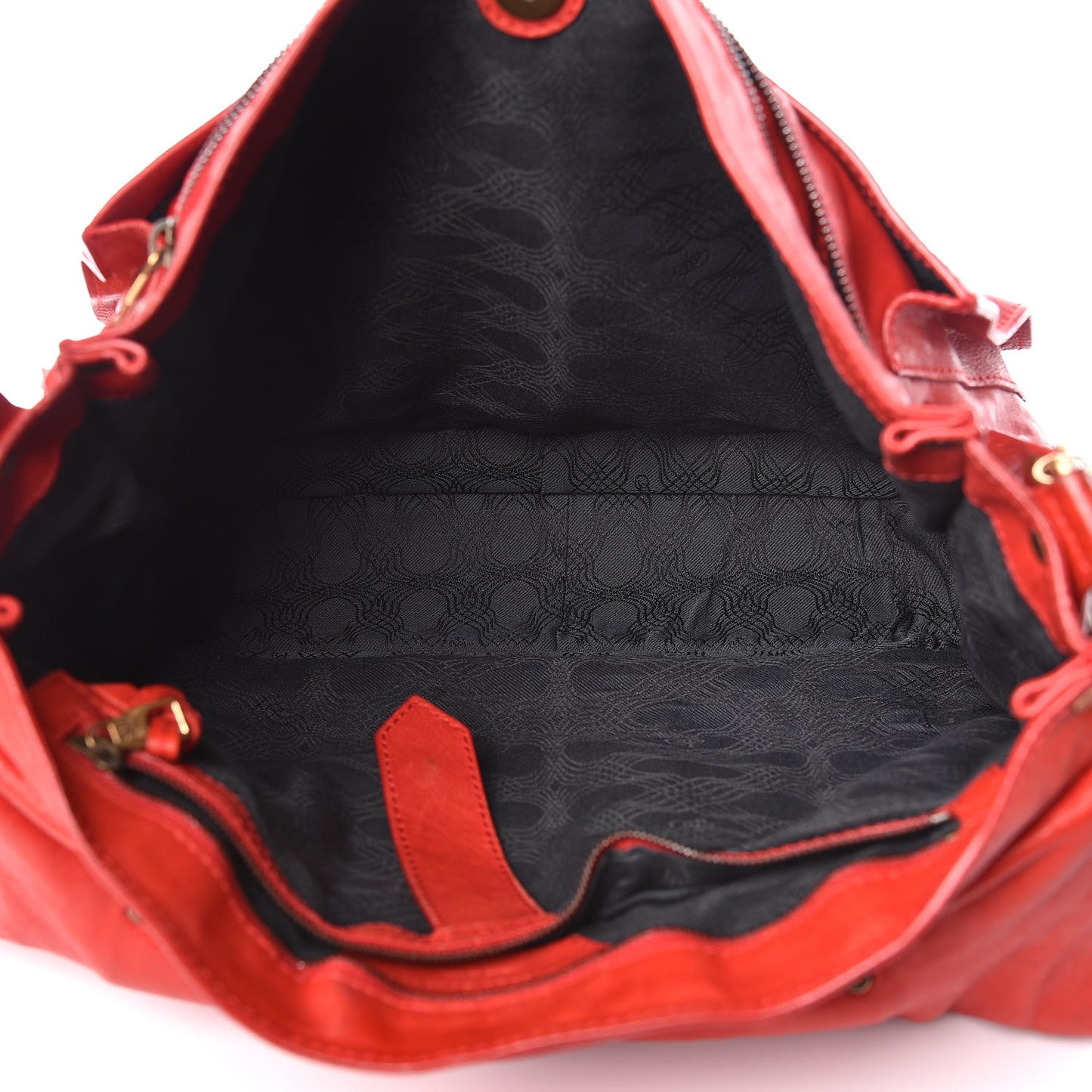 Lambskin PS1 Extra Large Satchel Lipstick Red