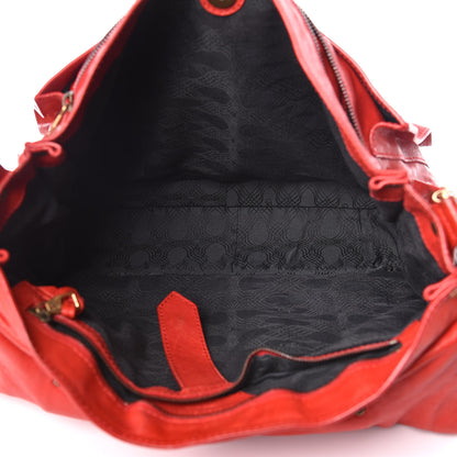 Proenza Schouler Lambskin PS1 Extra Large Satchel Lipstick Red 5 of 19