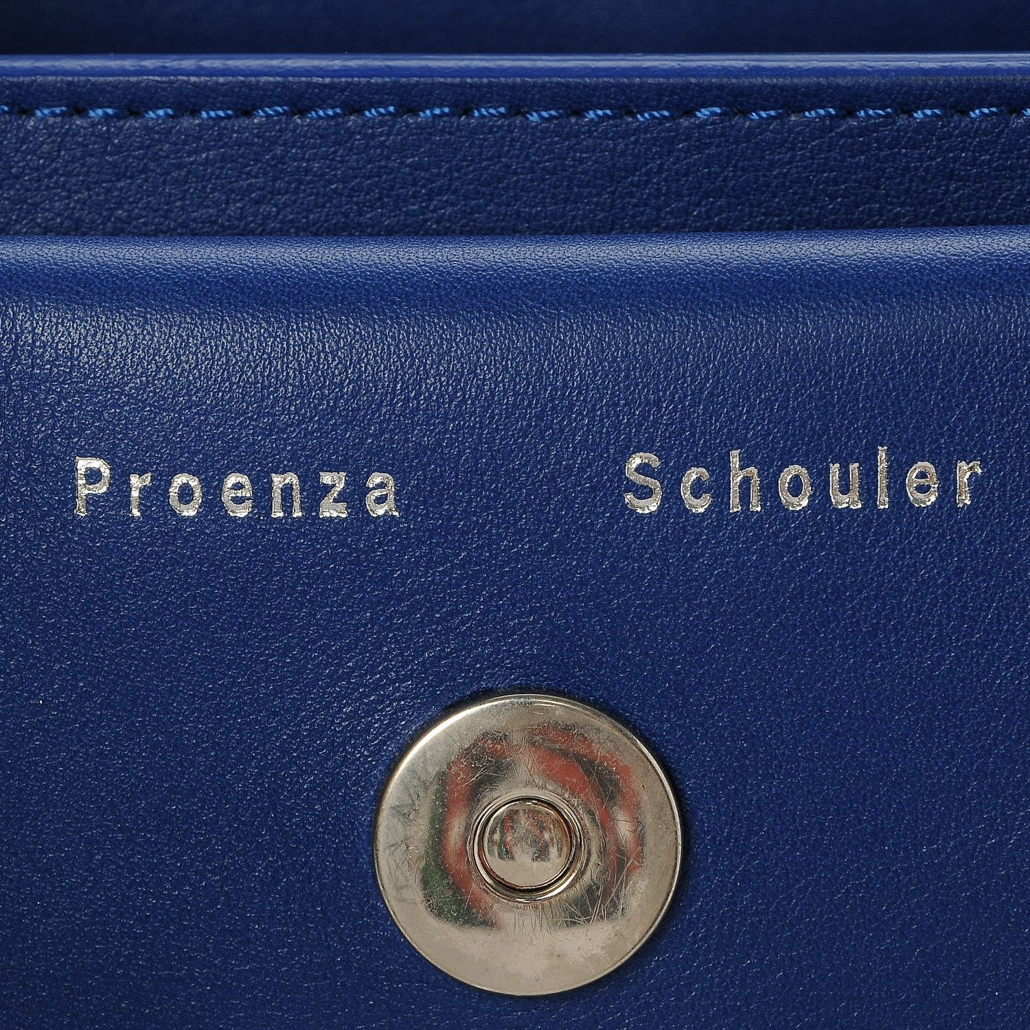 Proenza Schouler Smooth Calfskin Mini PS11 Classic Shoulder Bag Royal Blue 7 of 7