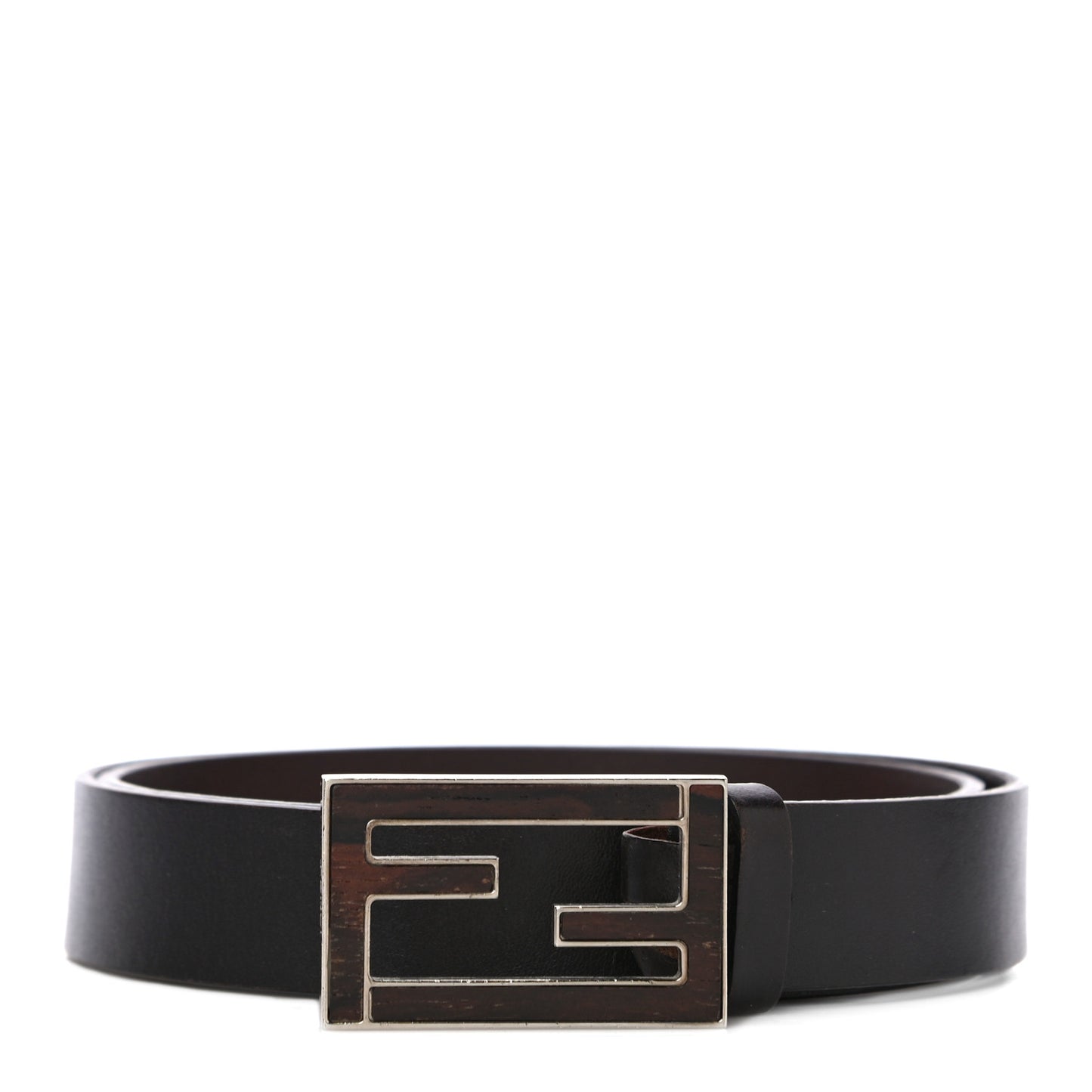 Calfskin FF Belt 85 34 Black
