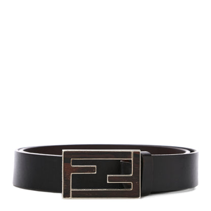 Fendi Calfskin FF Belt 85 34 Black 1 of 11
