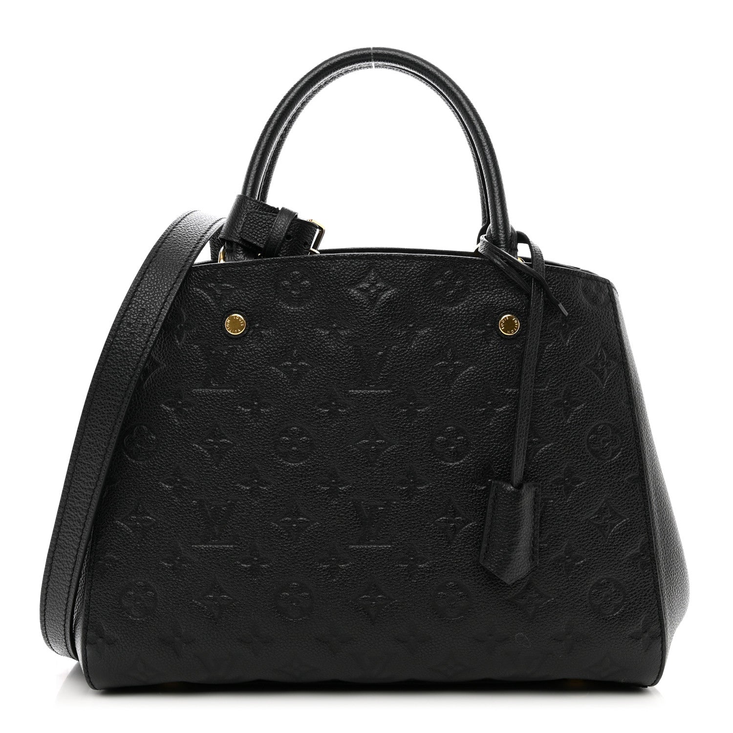 Louis Vuitton Empreinte Montaigne MM Black 1 of 10