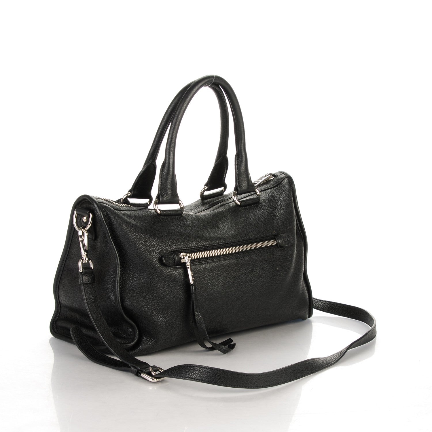 Prada Vitello Phenix Shoulder Bag Nero Black 3 of 8