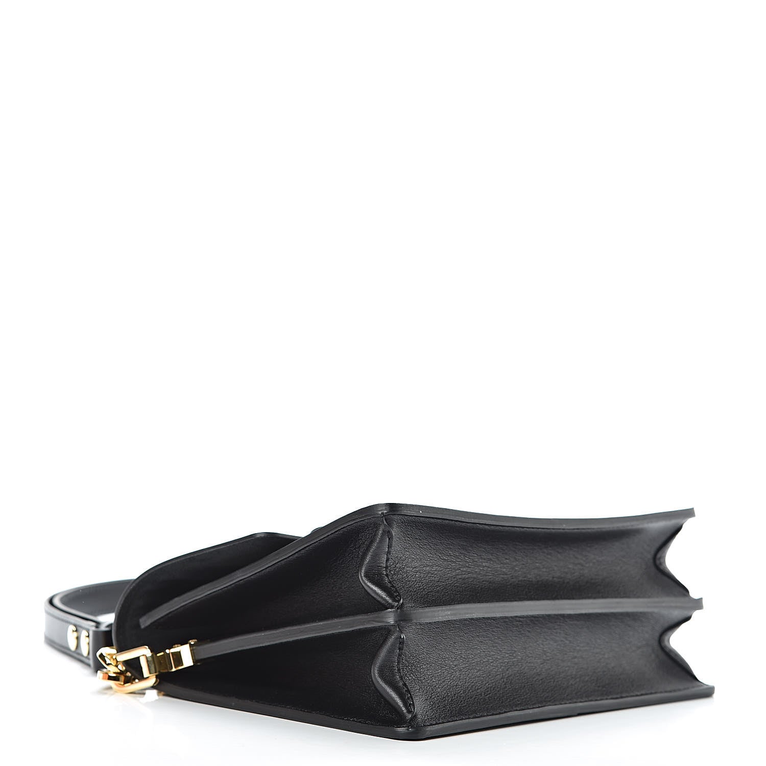 Louis Vuitton Smooth Calfskin Dauphine MM Black 4 of 10