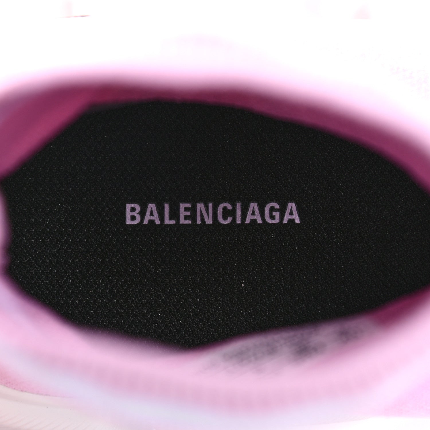 Balenciaga Technical 3D Recycled Knit Striped Womens Speed 2.0 Sneakers 38 Sweet Lilac Multicolor 7 of 8