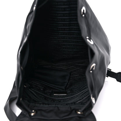 Prada Nylon Tessuto Saffiano Backpack Black 4 of 8