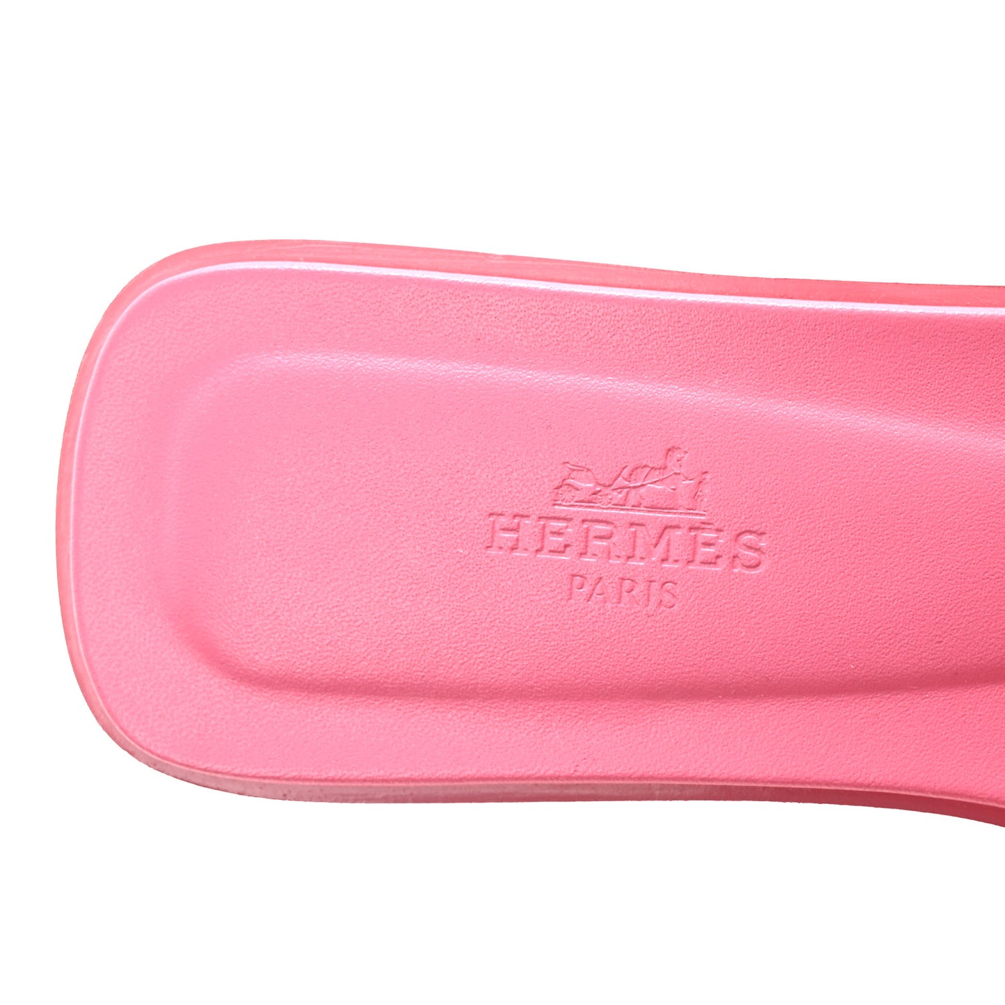 Box Calfskin Oran Sandals 37.5 Rose Petale