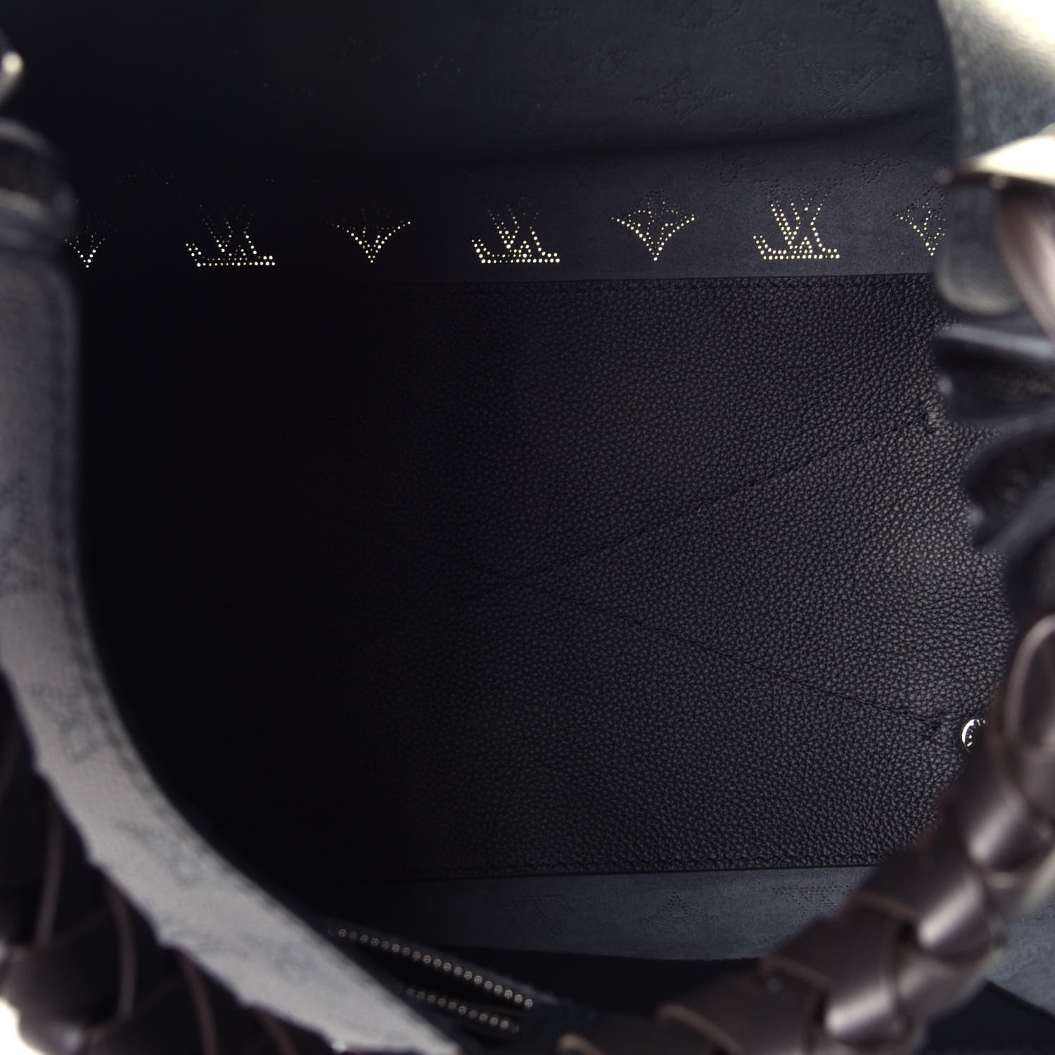 Louis Vuitton Mahina Carmel Hobo Black 5 of 10