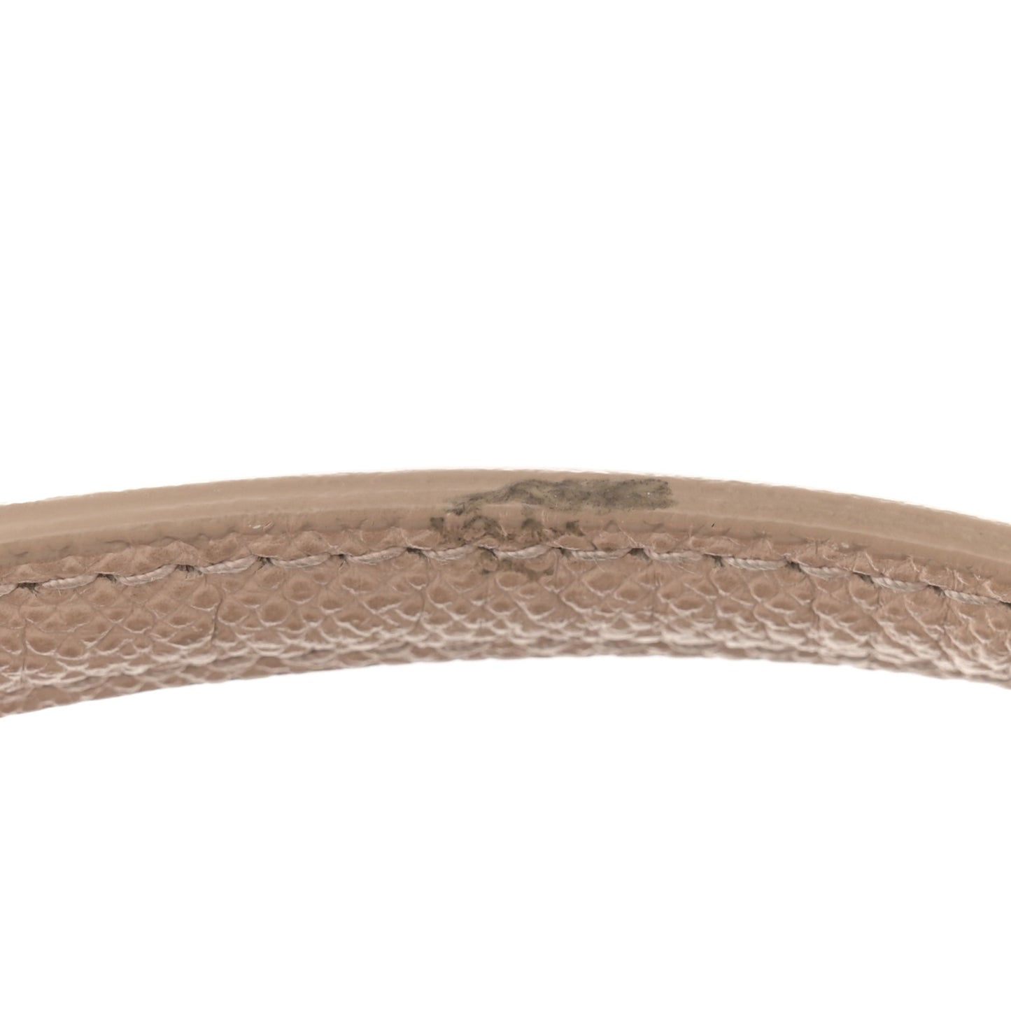 Hammered Calfskin Vara Bow Chain Tote Macadamia