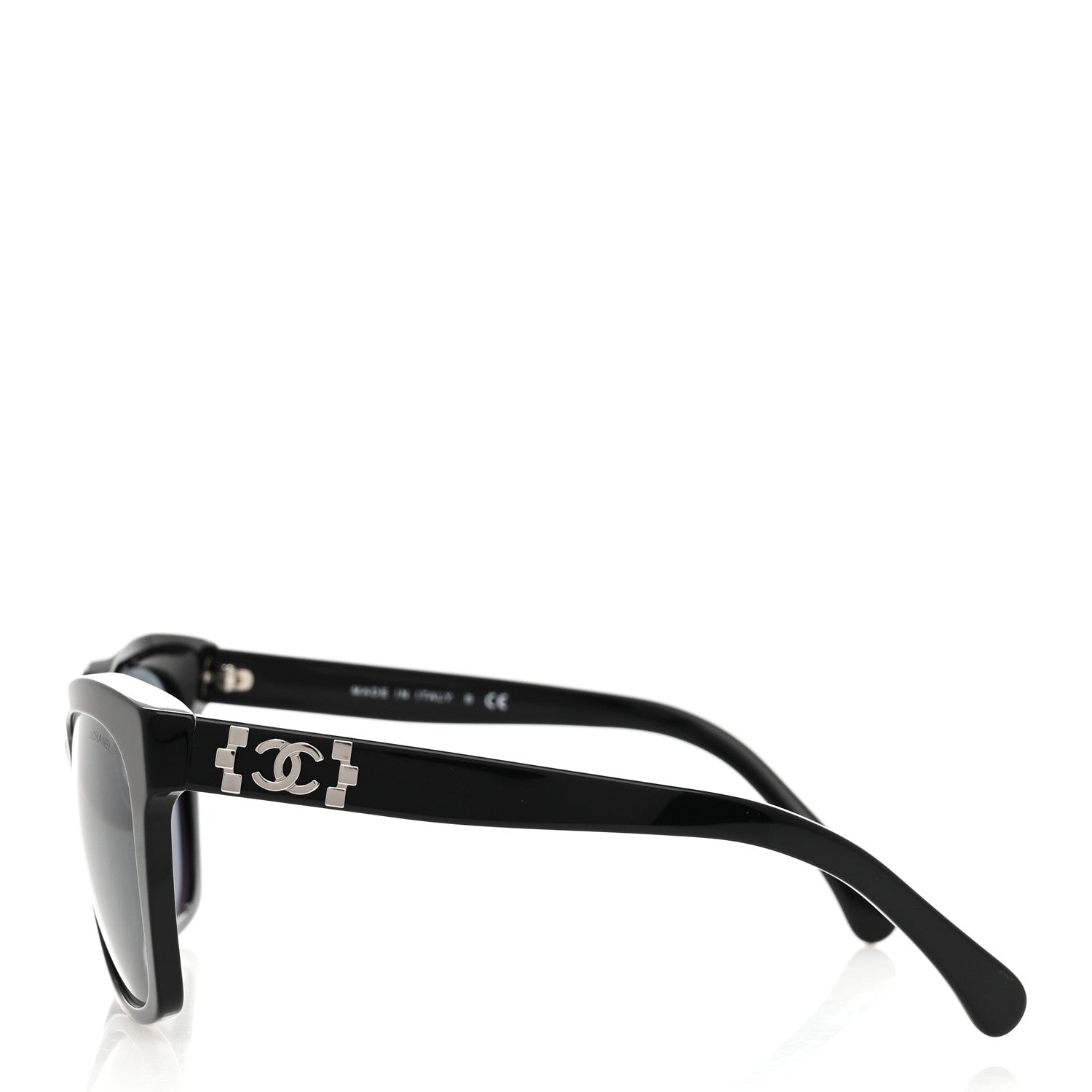Chanel Acetate CC Butterfly Signature Sunglasses 5313-A Black 3 of 8