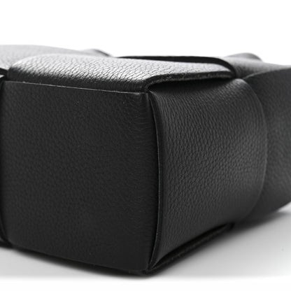 Bottega Veneta Grained Calfskin Intrecciato Mini Arco Tote Black 11 of 14