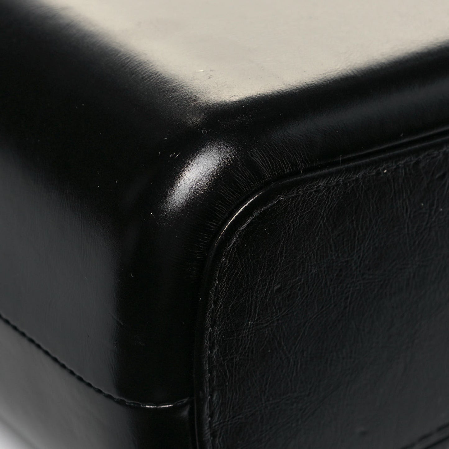 Aged Calfskin Quilted Medium Gabrielle Hobo Black