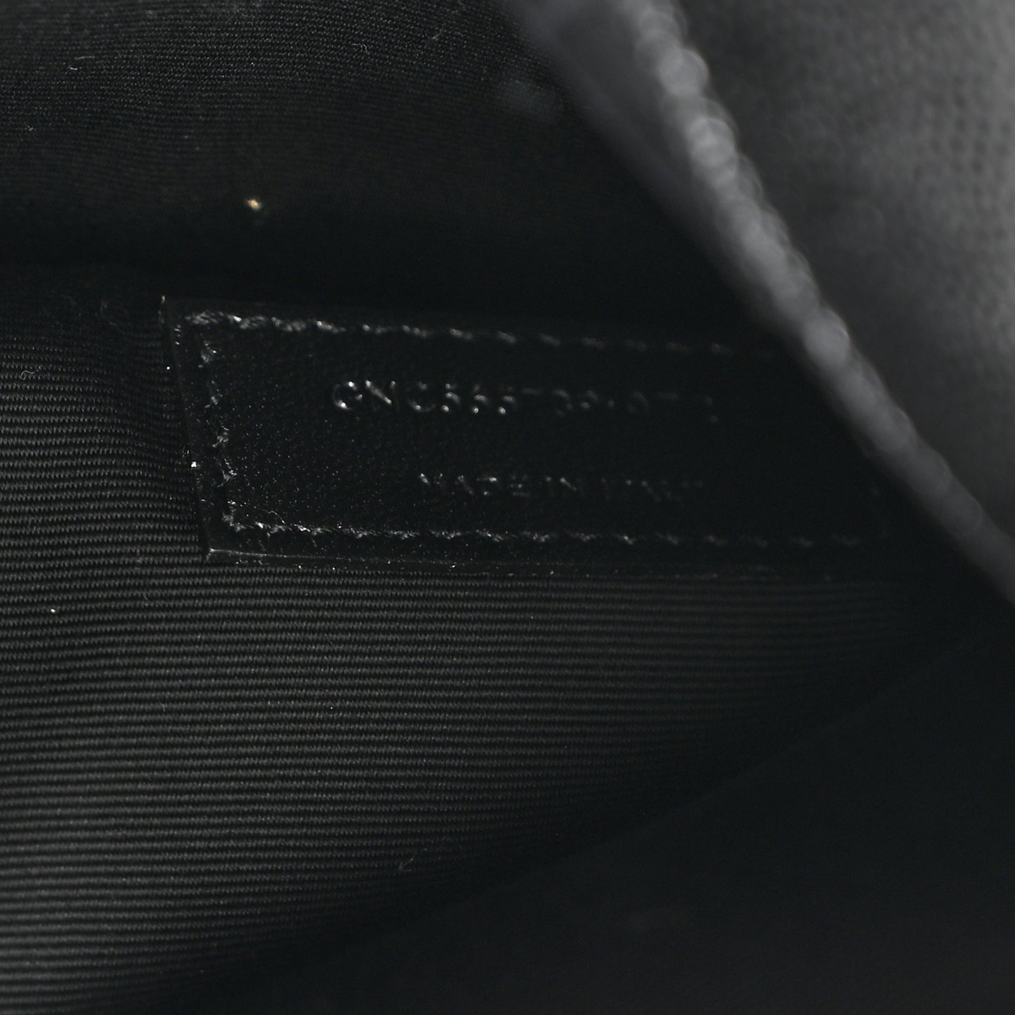 Grain De Poudre Uptown Pouch Black