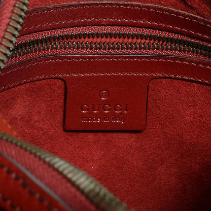 Gucci Leather Reins Bag Red 6 of 7