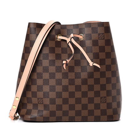 Louis Vuitton Damier Ebene Neonoe MM Venus Pink 1 of 10