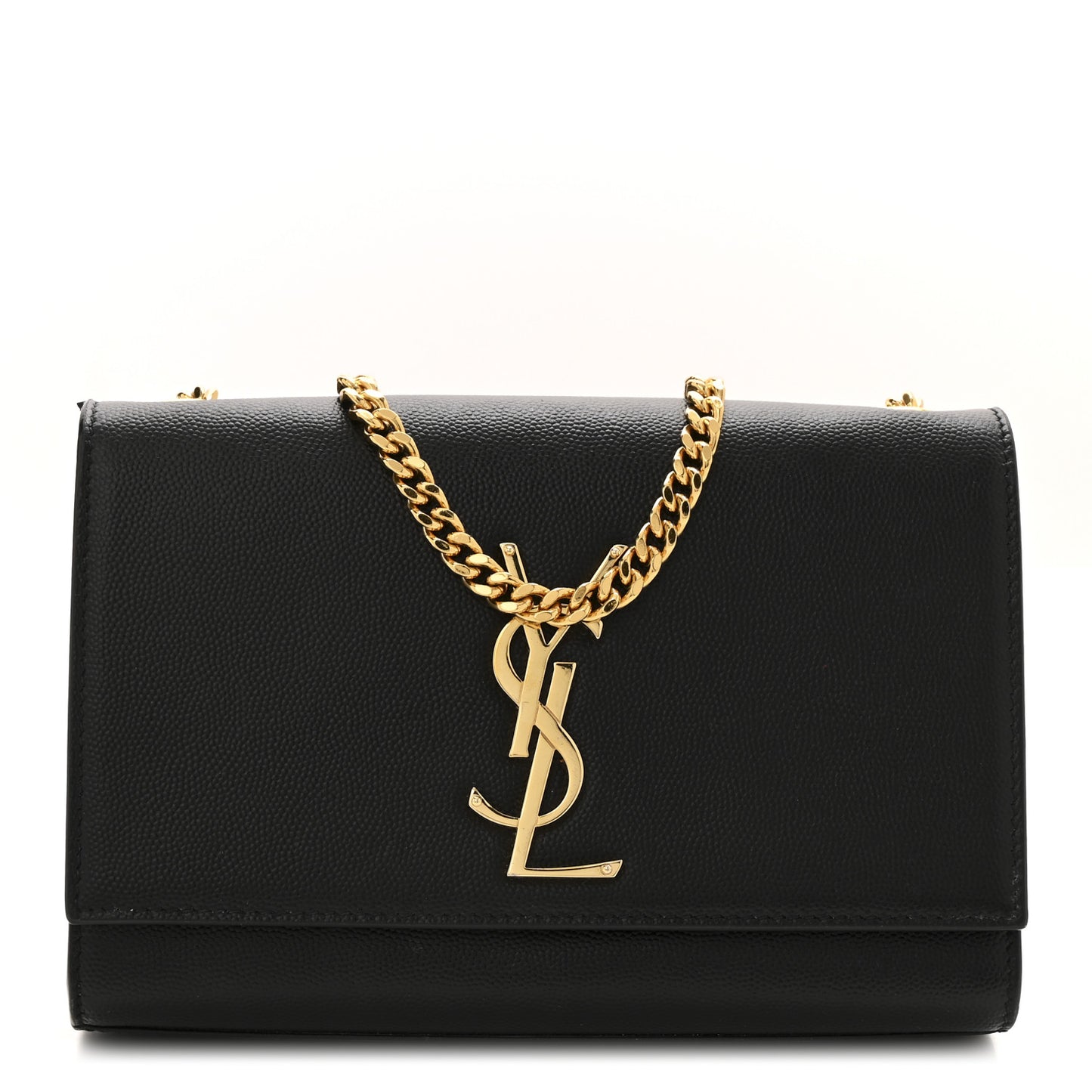 Grain De Poudre Small Monogram Kate Satchel Black