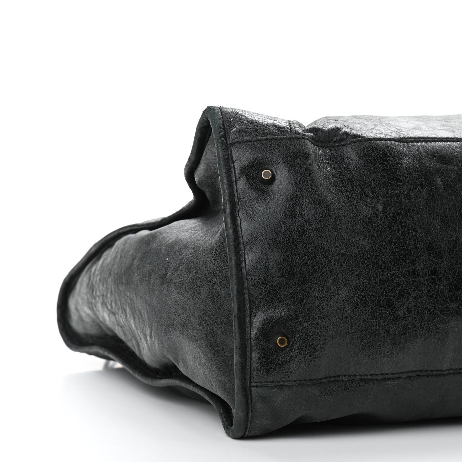 Balenciaga Agneau Classic Hardware Weekender Black 9 of 17
