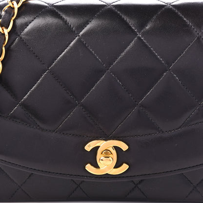 Chanel Lambskin Quilted Small Single Flap Bag Black 9 of 10