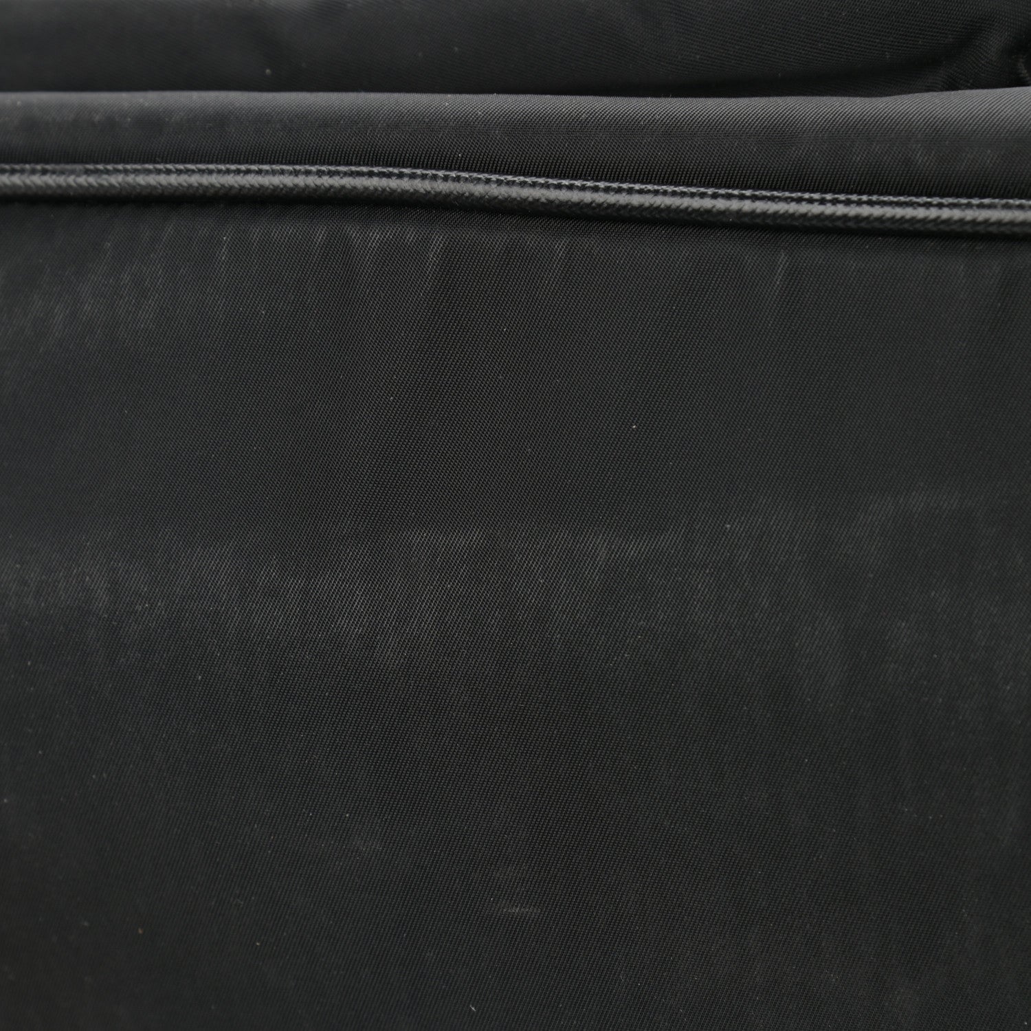 Prada Nylon Saffiano Front Pocket Tote Black 12 of 14