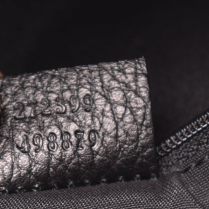 Gucci Denim Monogram Abbey Medium Tote Navy 7 of 9