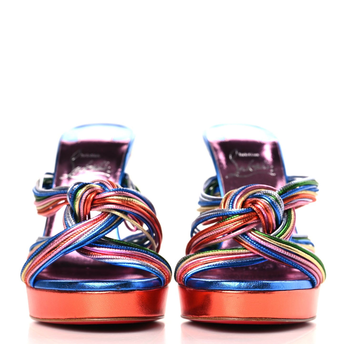 Kid Laminato Multitaski Alta 120 Sandals 37 Multi Lin Confettis