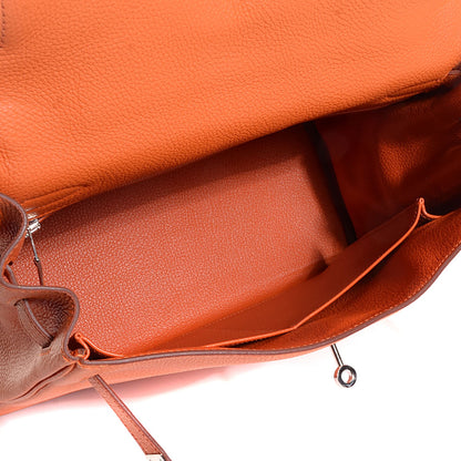 Hermes Togo Kelly Retourne 32 Orange 7 of 22