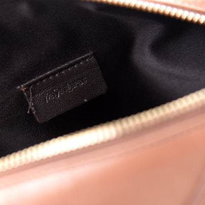 Saint Laurent Calfskin Muse Cosmetic Case Brown 6 of 7