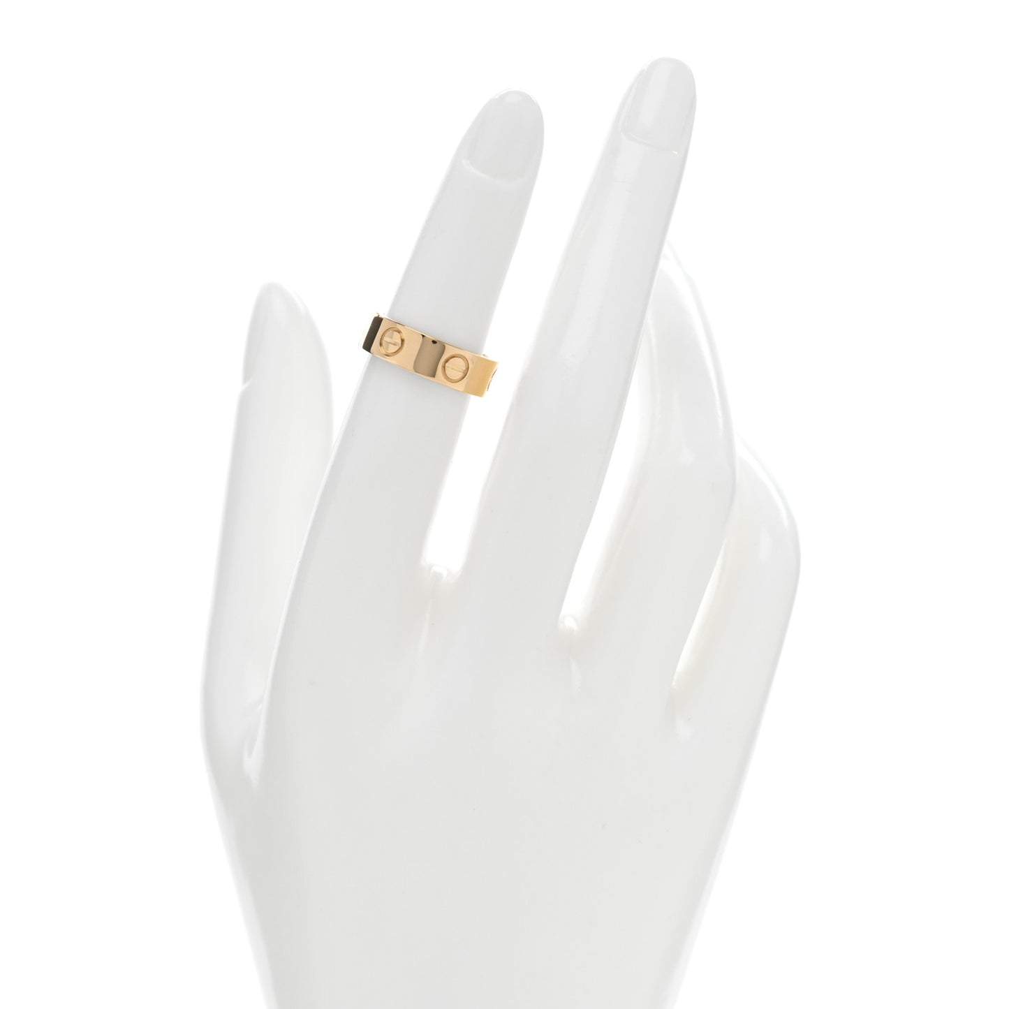18K Yellow Gold 5.5mm LOVE Ring 49 5