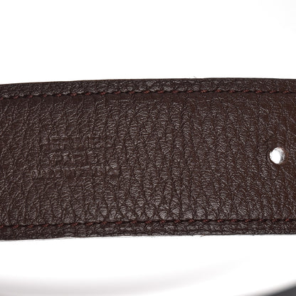 Hermes Box Togo 32mm H Belt 85 Black Chocolate 6 of 8